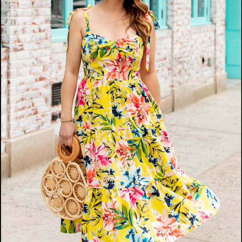 Eliza J floral dress